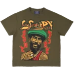 Online Ceramics Soul Fire Dark Olive Tee