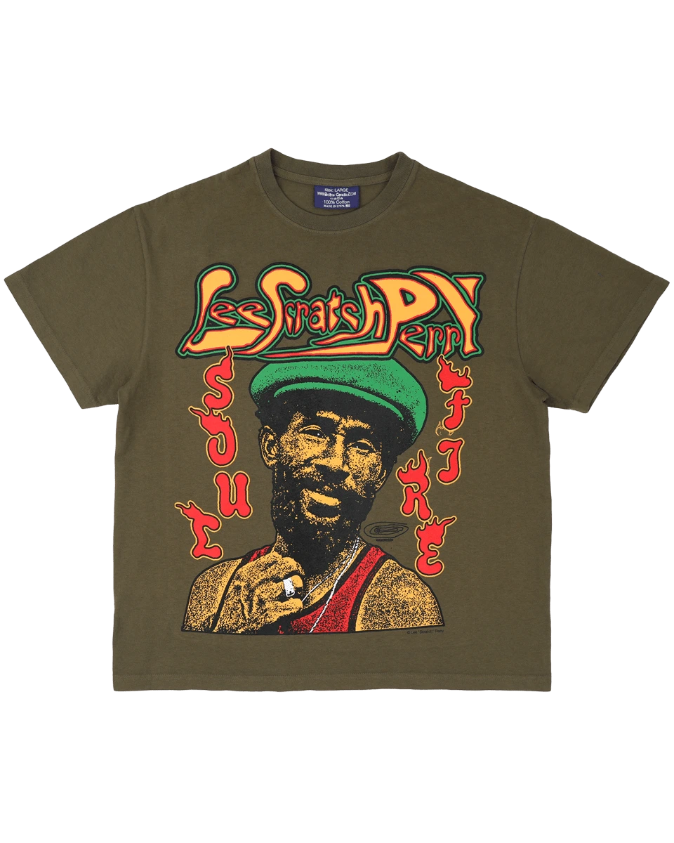 Online Ceramics Soul Fire Dark Olive Tee Online Ceramics Soul Fire Dark Olive Tee