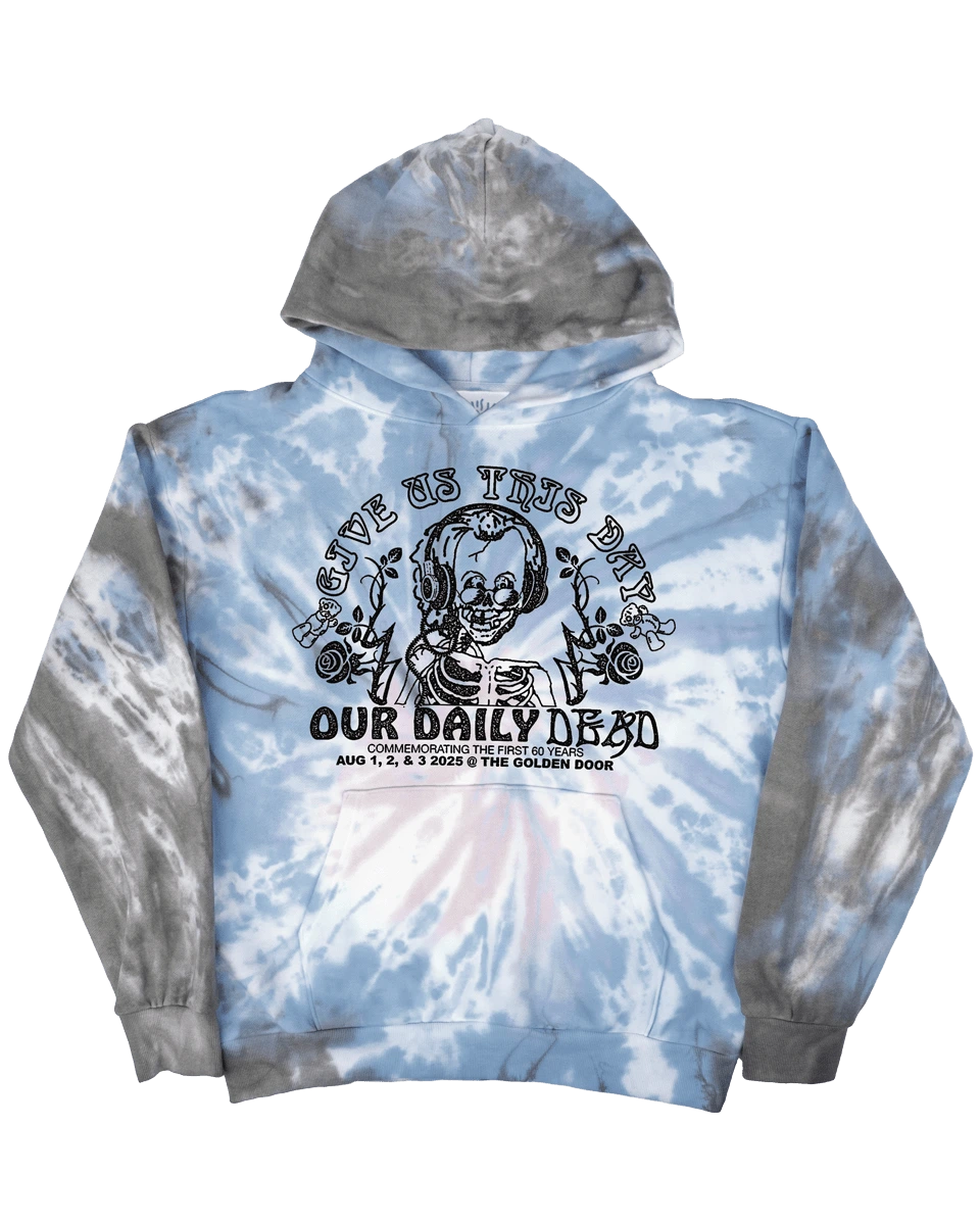 Online Ceramics Daily Dead Tie Dye Hoodie Online Ceramics Daily Dead Tie Dye Hoodie