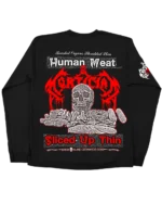 Online Ceramics Hacked Up for Barbecue Black Long Sleeve - Image 2