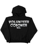 Online Ceramics Volunteer Coroner Black Hoodie