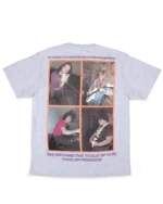 Online Ceramics FETO Heather Grey Tee - Image 2