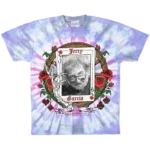 Online Ceramics Jerry Garcia “The Wheel” Tie Dye Tee