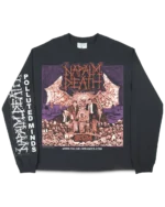 Online Ceramics Polluted Minds Off-Black Longsleeve Tee
