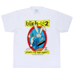 Online Ceramics blink-182 “What's My Age Again?” White Tee