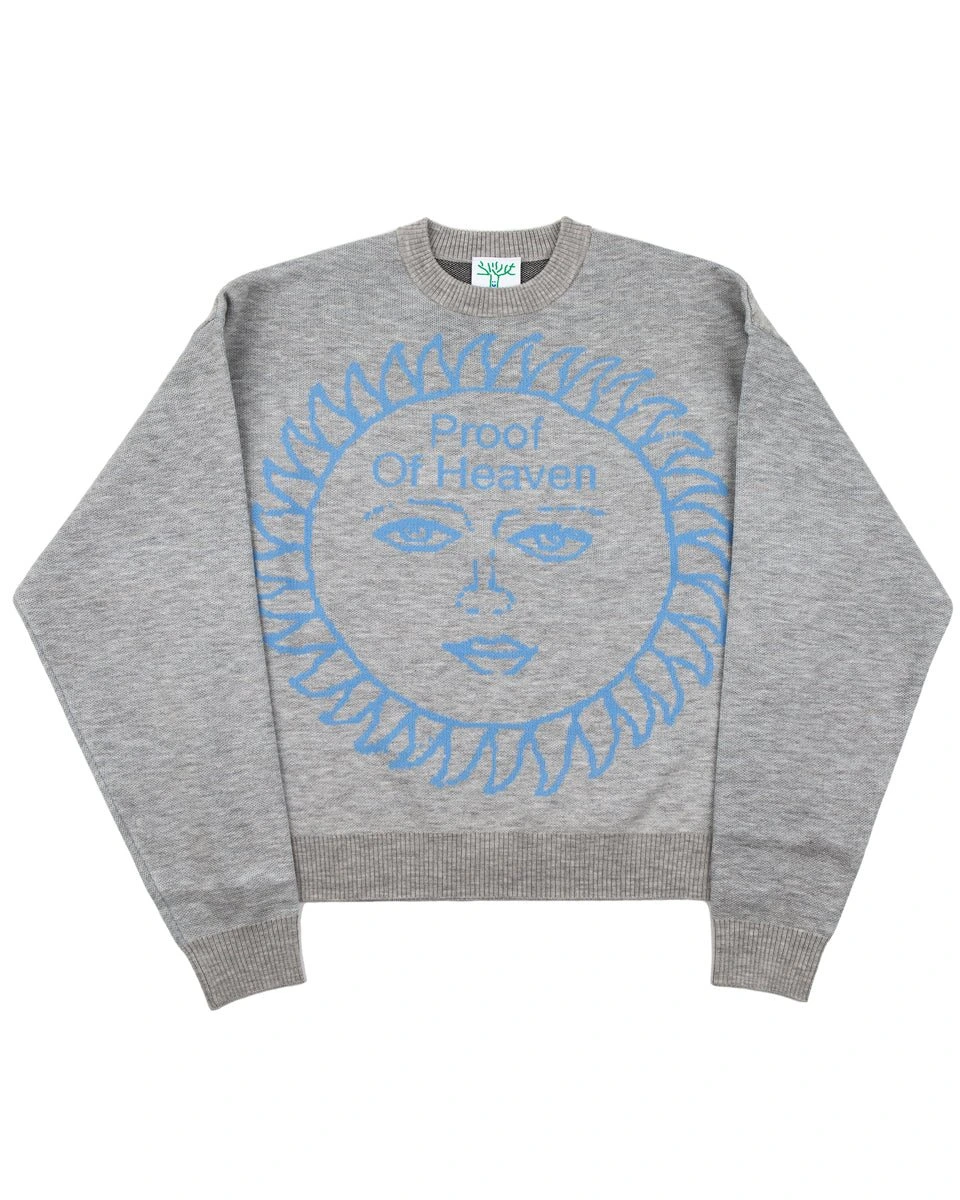 Online Ceramics Sun Logo Knit Sweater Online Ceramics Sun Logo Knit Sweater