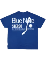 Online Ceramics Blue Note “Now Playing” – Blue Tee - Image 2