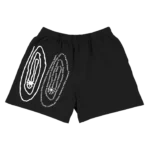 Online Ceramics Shooting Star 2 Black Shorts