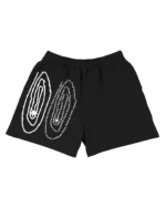 Online Ceramics Shooting Star 2 Black Shorts
