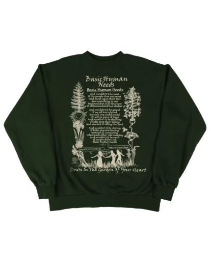 Online Ceramics Basic Human Needs Crewneck