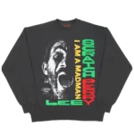 Online Ceramics Madman Off-Black Fleece Crewneck