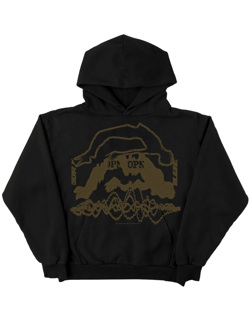 Online Ceramics OPN Tranquilizer Black Hoodie Online Ceramics OPN Tranquilizer Black Hoodie