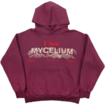 Online Ceramics I See Mycelium Mulberry Hoodie