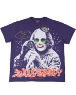Online Ceramics Toward the Fun (Jumbo Print) Purple Tee