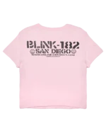 Online Ceramics blink-182 “I Guess This Is Growing Up” Pink Baby Tee - Image 2