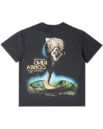 Online Ceramics King Cobra Off Black Tee - Image 2